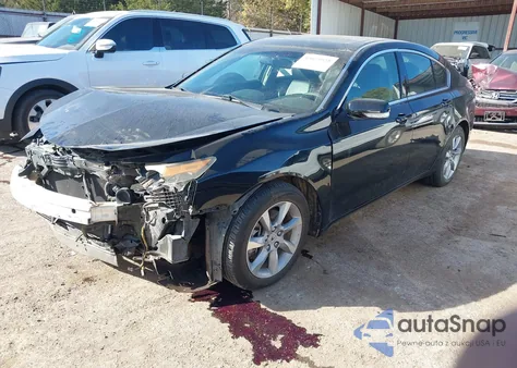 2012 Acura Tl 3.5 из США, поврежденный, VIN 19UUA8F27CA038993